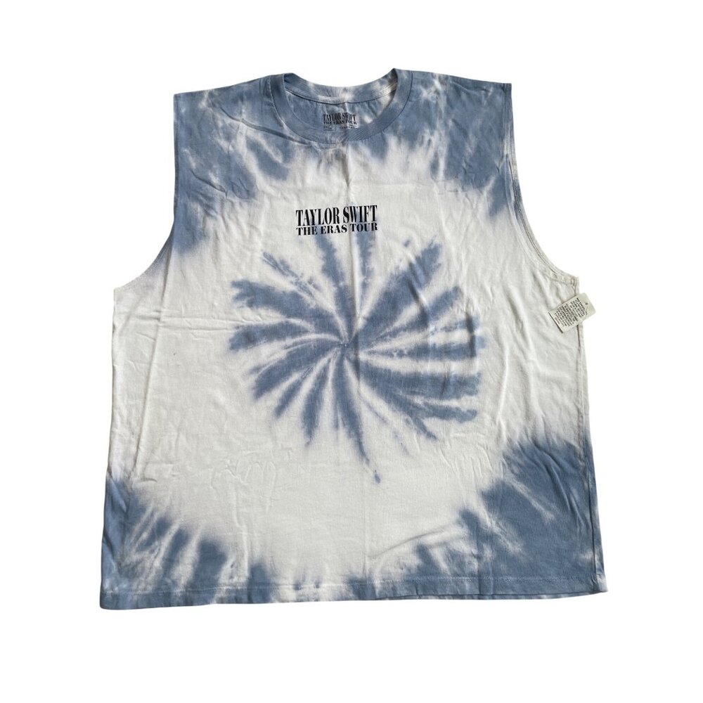 Women's 2XL XXL Eras Tour Concert Merch Swag Tie Dye Graphic Tank Top NWT - Picture 3 of 6